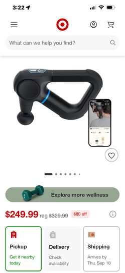 Therabody Theragun Prime (6th Generation) Massage Gun - Deep Powerful Massage in a Rugged, Durable Design
