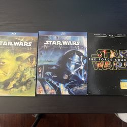 Star Wars Blu-Ray 1-7