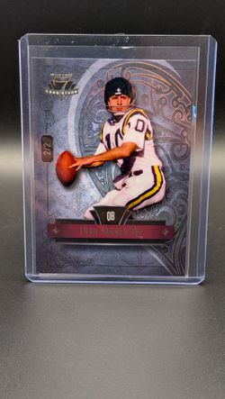 Fran Tarkenton Wild Card Card Studs 2/2 Football Card