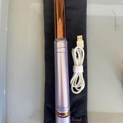 Conair Unbound Cordless Hair Curler – rechargeable, works great, with USB cable & pouch. $35