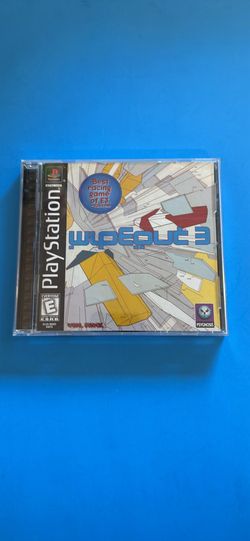 Wipeout 3 (Sony PlayStation 1, 1999) PS1 Complete CIB + Reg Card