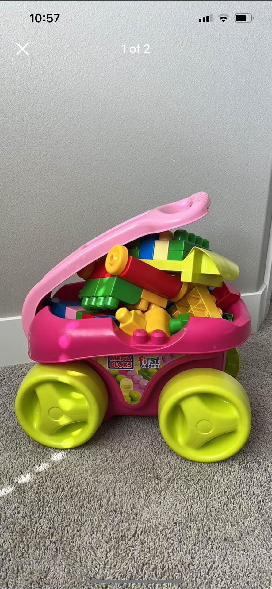 MEGA blocks With Wagon