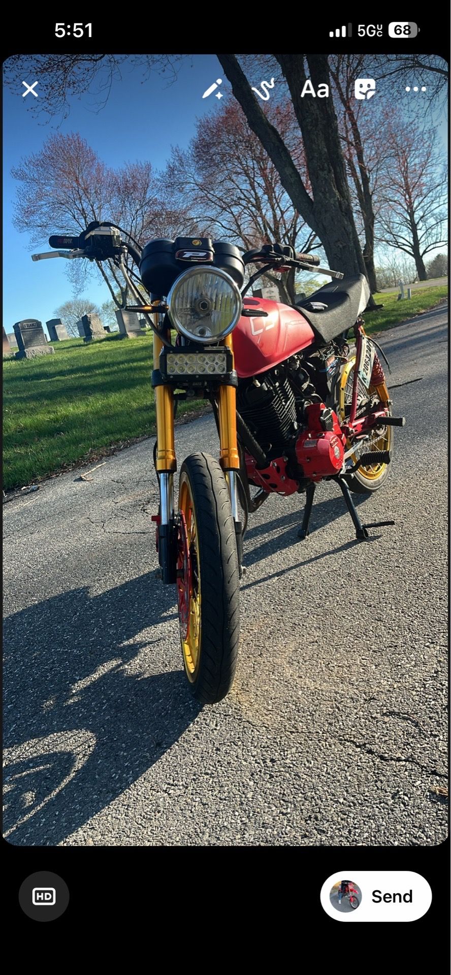 Honda bike