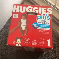 Huggies size 1 Diapers 