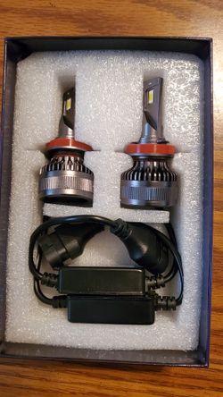 H8 H9 H11 Led Bulbs 6000k White New!