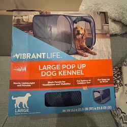 Pop-up Dog Kennel For Large Dogs
