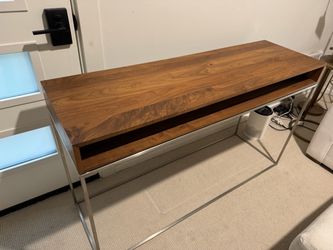 Crate and Barrel Frame Sofa Console Table