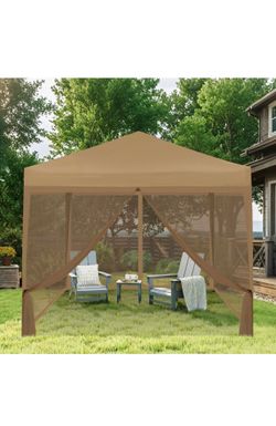 Mosquito Netting for Pop Up Canopy
Universal bug screen mesh with zipper doors. Perfect for camping, patio, and backyard use.
Available Sizes:
10×10 f
