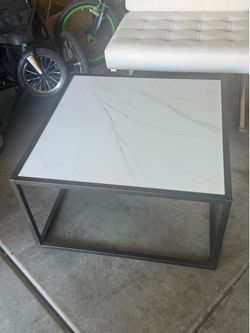 Marble coffee table