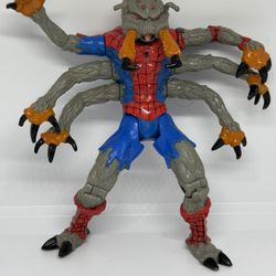 Vintage 1995 Marvel Spider-Man 6 Arm Mutant Action Figure Toy Biz 5" Manspider