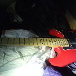 Red "Glarry" Electric Guitar