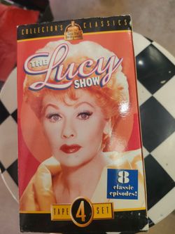 The Lucy Show VHS 4-Tape Collector's Set