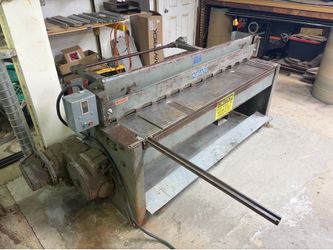 Niagara 6’, 14 ga power squaring shear