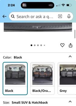 Trunk organizer