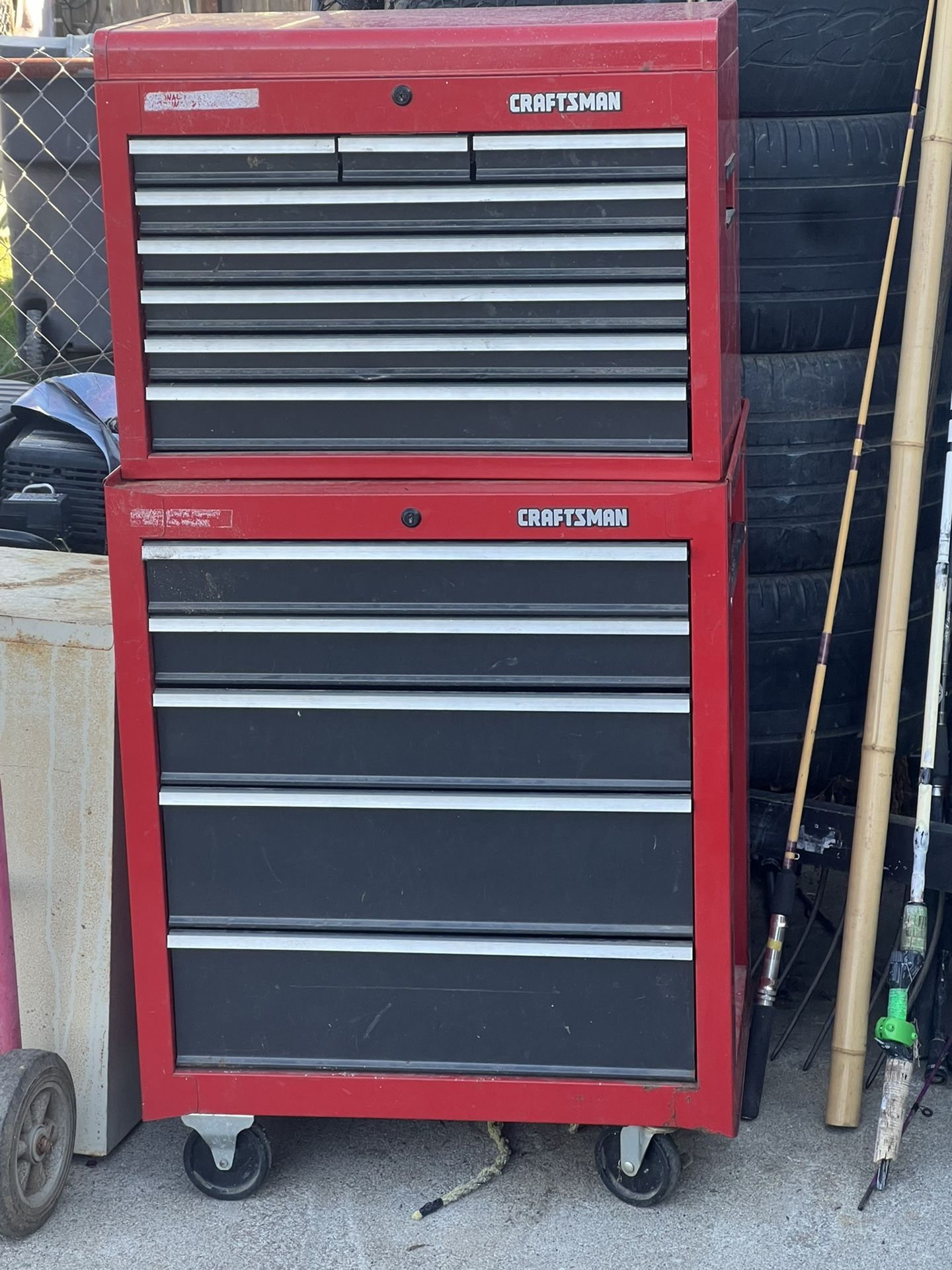 Craftsman Rolling Tool Box 2 Piece