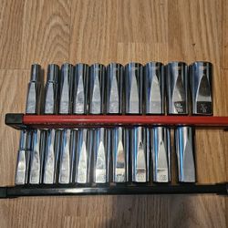 Socket Set Metric And Sae (Milwaukee) $50.00
