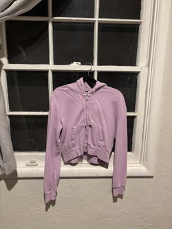 Brandy Melville Crystal Hoodie- Purple