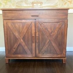 Mahogany Verona Cabinet Desk-World Market