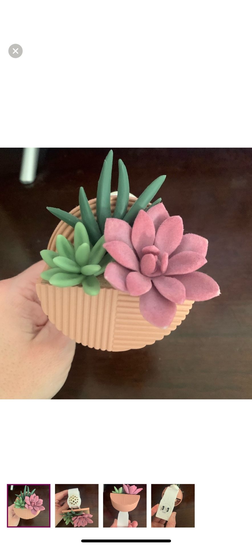 BATH AND BODY WORKS WALLFLOWER SUCCULENT PLUG IN