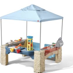 Outdoor Playhouse with Canopy -UNOPENED BOX