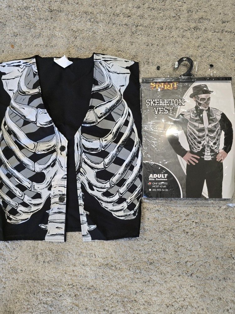 Skeleton Man Vest