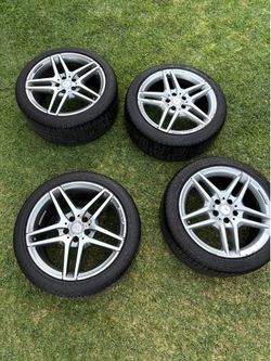 18” AMG Mercedes wheels