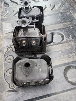 Little Mufflers For Lawnmower. Pocket Bikes Or Any Other Application 