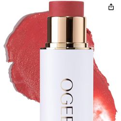 OGEE Sculpted Blush Stick Rose Quartz Multi Use For Chicks Lips & Face 