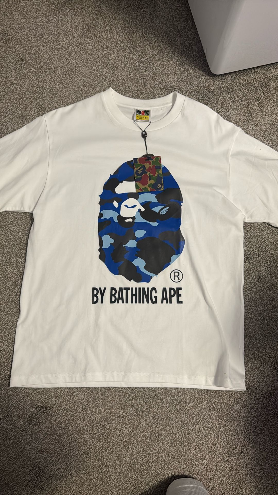 Bape Shirt Camo Blue By Bathing Tee