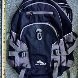 High Sierra Backpack With Suspension Strap System 