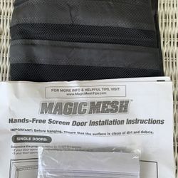Mesh Screen For Single Door