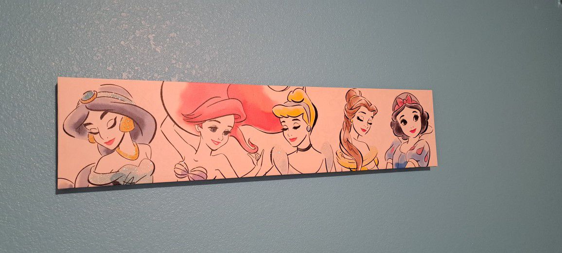 Canvas Disney Princess 