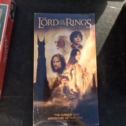 Brand New VHS (Lord Of The Rings, Cheech And Chong And Living In Peril)