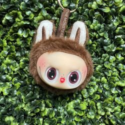 Labubu Head Key Chain 