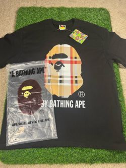 Bape x Burberry collab black T-Shirt