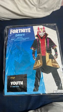Spirit Halloween Fortnite Drift Costume youth 12-14