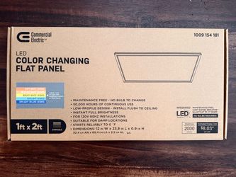 Color changing LED Flat Panel