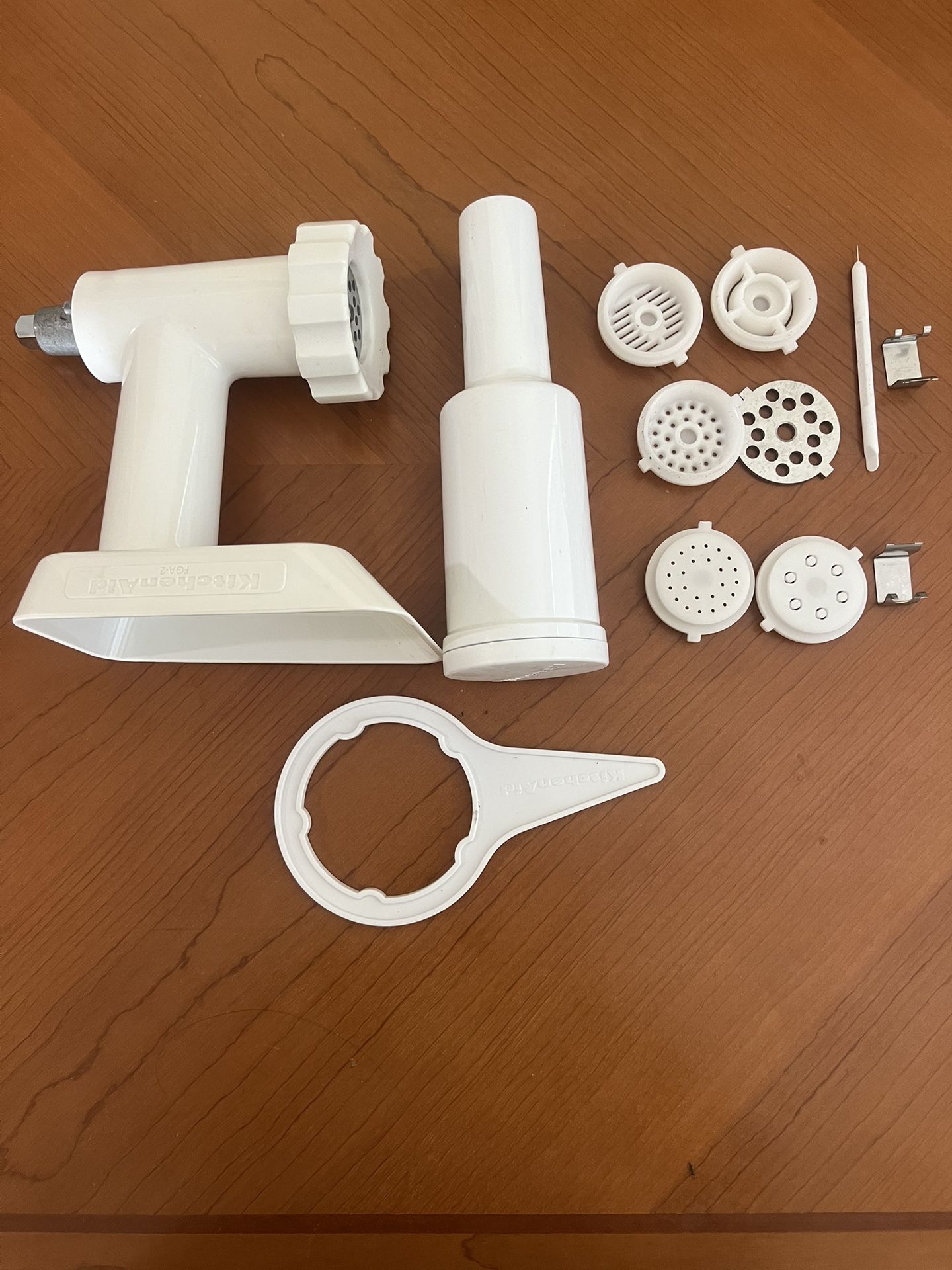 KitchenAid FGA KSMFGA Food Grinder Stand Mixer Attachment - White