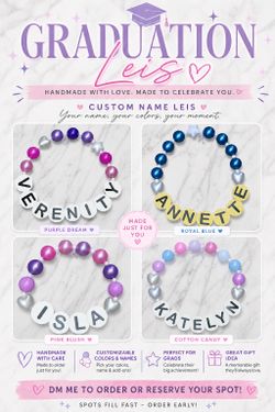 Graduation leis