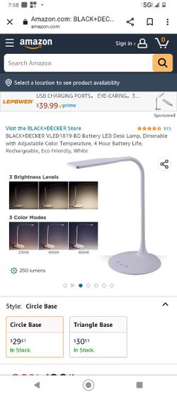 Black+Decker Led Light