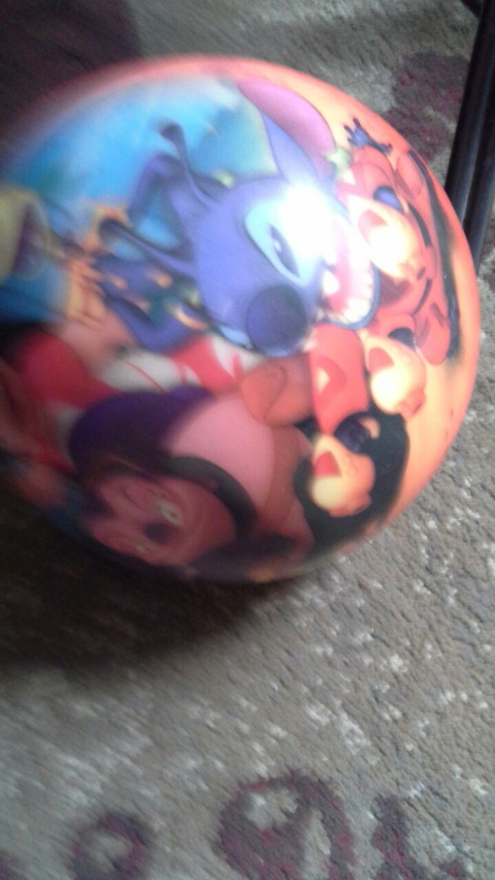 Lilo and stitch bowling ball by DISNEY