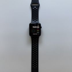 Apple Watch Series 3 — GPS + Cellular — 42mm — Nike Watch Band