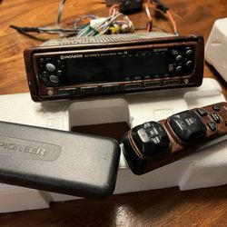 Old School Pioneer Head Unit 