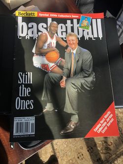 Vintage 100th collectors basketball Beckett