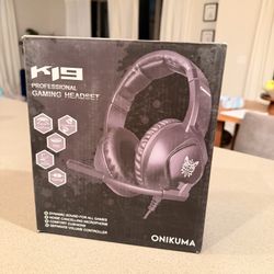 ONIKUMA K19 Gaming Headset (Noise Cancelling Mic)
