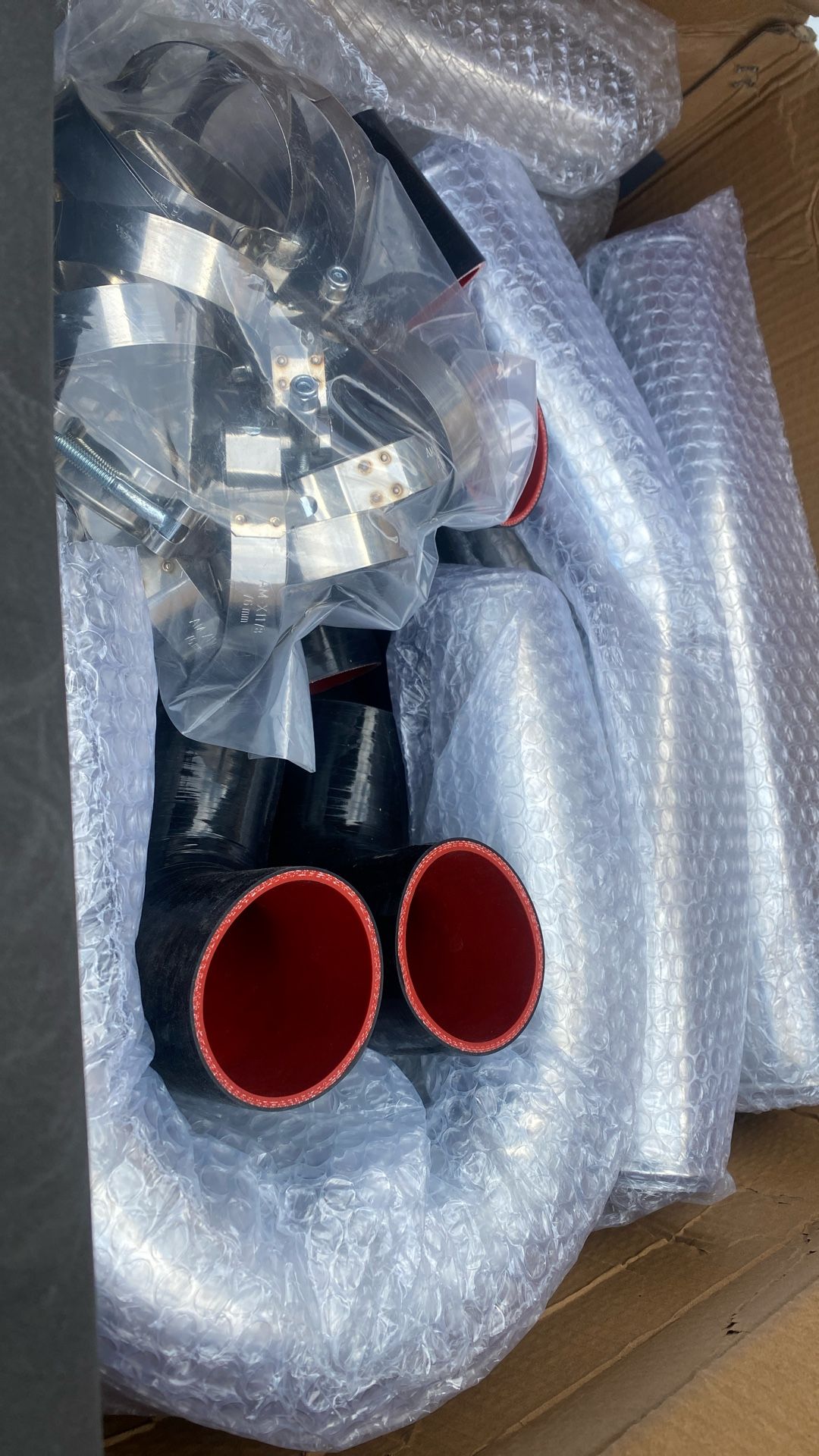 Aluminium Turbo Cooler. + Acc.
