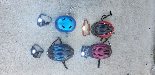 Bike Helmets with Special Headlights