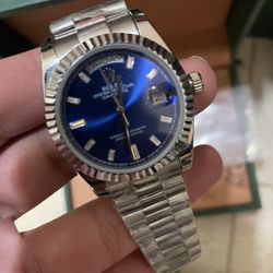 Blue face new with box Caja papers