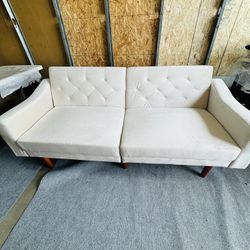 ✅ Sofa Bed Couch Beige Brand New In Box 📦 