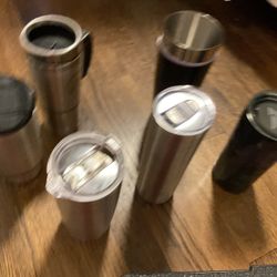 Six  Coffe Mugs, In Very Good Conditions $5 Each , Or $20 For All